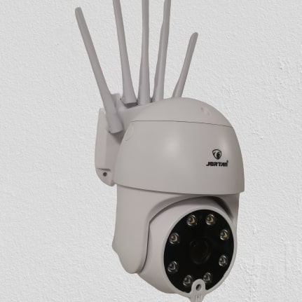 Jortan® Αδιάβροχη Έξυπνη PTZ Κάμερα Ασφαλείας 2MP 1080p με WiFi - Αpp Εφαρμογή Παρακολούθησης - Νυχτερινή Λήψη & Μικρόφωνο JT-8173QP
